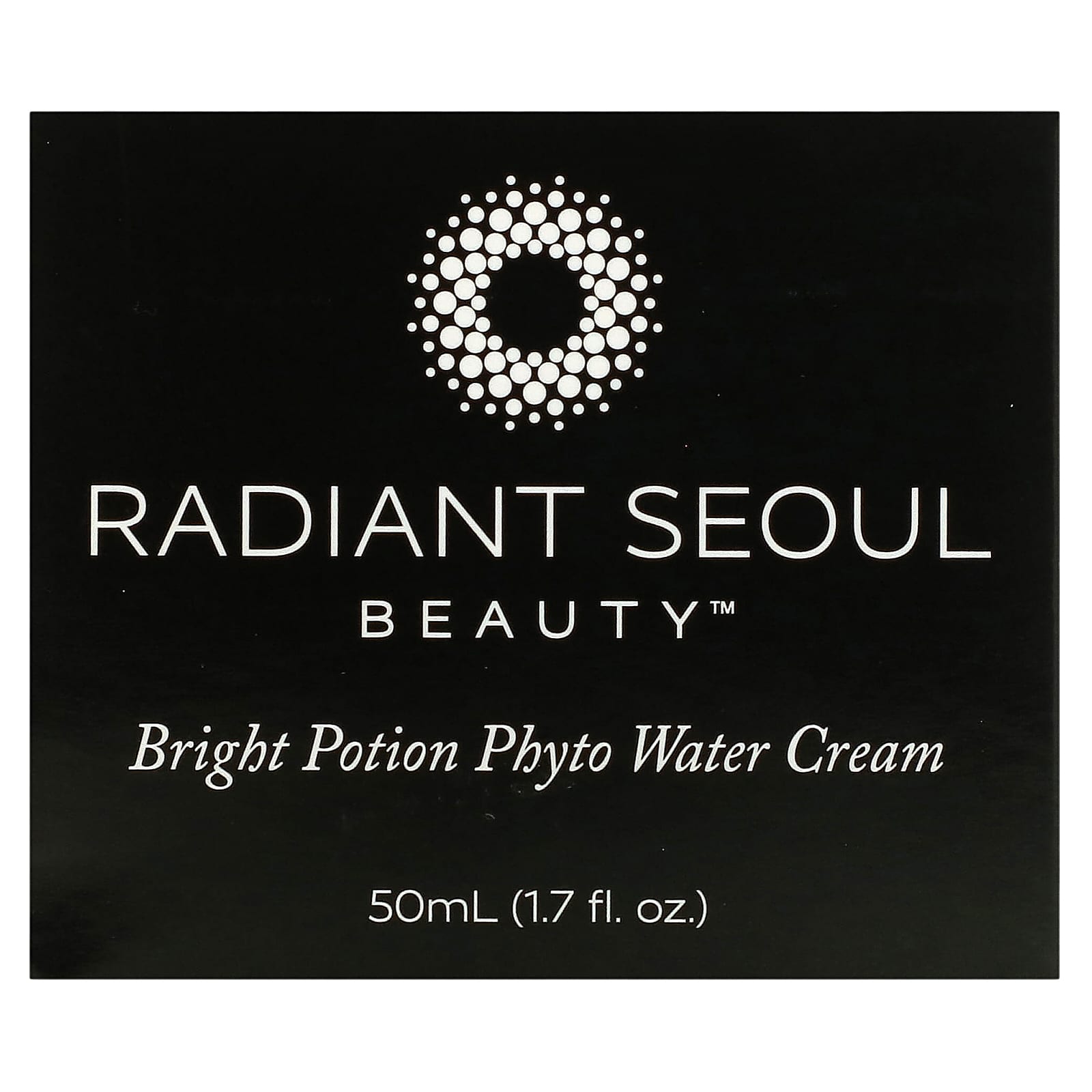 Radiant Seoul, Bright Potion, водный крем с фито, 50 мл (1,7 жидк. Унции)