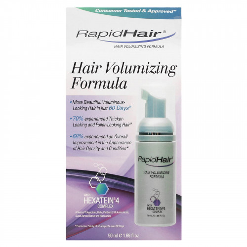 RapidLash, Hair Volumizing Formula, кондиционер для волос для создания объема, 50 мл (1,69 жидк. унции)