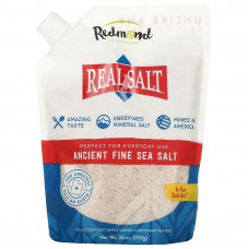 Redmond Trading Company, Real Salt, древняя мелкая морская соль, 737 г (26 унций)