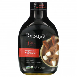 RxSugar, Органический сироп с корицей, 473 мл (16 жидк. Унций)