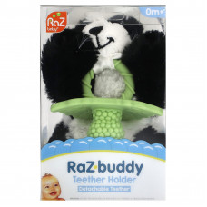 RaZbaby, Держатель для прорезывателя, от 0 месяцев, панда, 1 штука
