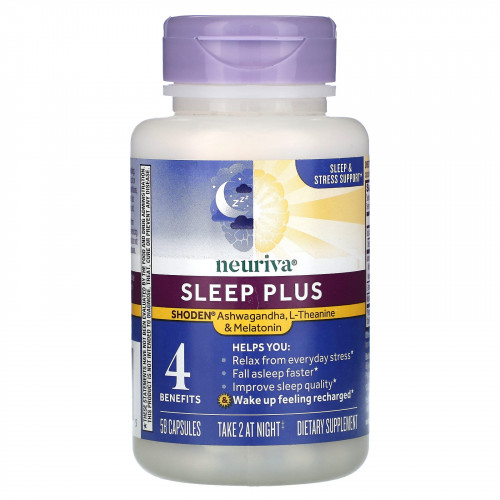 Schiff, Neuriva Sleep Plus, 58 капсул