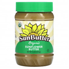 SunButter, Органическое подсолнечное масло, 16 унц. (454 г)