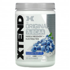 Xtend, The Original, 7 г аминокислот с разветвленной цепью (BCAA), со вкусом голубой малины, 420 г (14,8 унции)