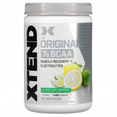 Xtend, Xtend, The Original, 7 г аминокислот с разветвленной цепью (BCAA), лимон-лайм, 420 г