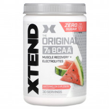 Xtend, The Original, 7 г аминокислот с разветвленной цепью (BCAA), со вкусом арбуза, 390 г (13,7 унции)