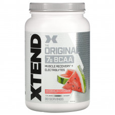 Xtend, The Original, 7 г аминокислот с разветвленной цепью (BCAA), со вкусом арбуза, 1,17 кг (2,58 фунта)