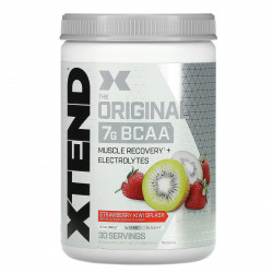 Xtend, The Original, 7 г аминокислот с разветвленной цепью (BCAA), со вкусом клубники и киви, 420 г (14,8 унции)