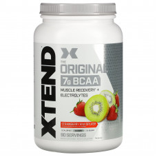 Xtend, The Original, 7 г аминокислот с разветвленной цепью (BCAA), со вкусом клубники и киви, 1,26 кг (2,78 фунта)