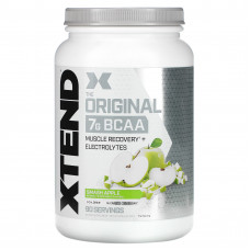 Xtend, The Original, 7 г аминокислот с разветвленной цепью (BCAA), со вкусом яблока, 1,26 кг (2,78 фунта)