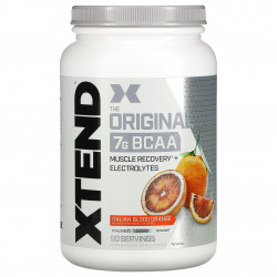 Xtend, The Original, 7 г аминокислот с разветвленными цепями, со вкусом итальянского красного апельсина, 1,31 кг (2,88 фунта)