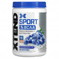 Xtend, Sport, 7 г аминокислот с разветвленной цепью (BCAA), со вкусом голубой малины, 345 г (12,2 унции)