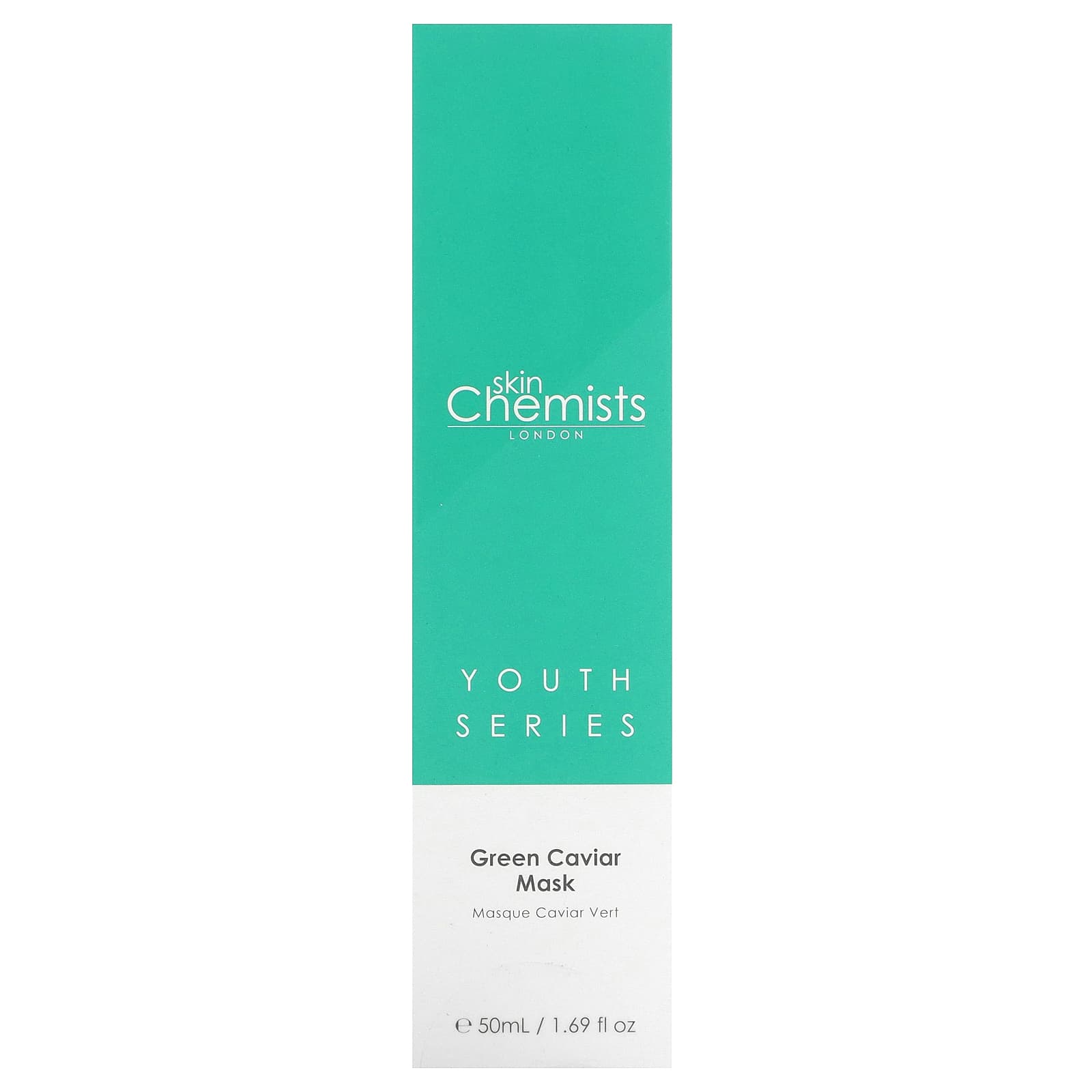 skinChemists, Youth Series, маска для лица с зеленой икрой, 50 мл (1,69 жидк. Унции)