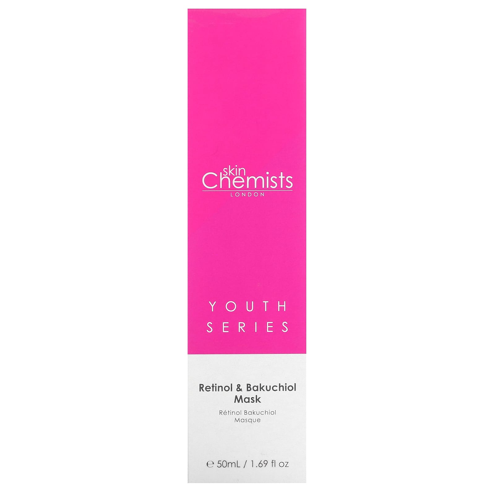 skinChemists, Youth Series, маска для лица с ретинолом и бакучиолом, 50 мл (1,69 жидк. унции)