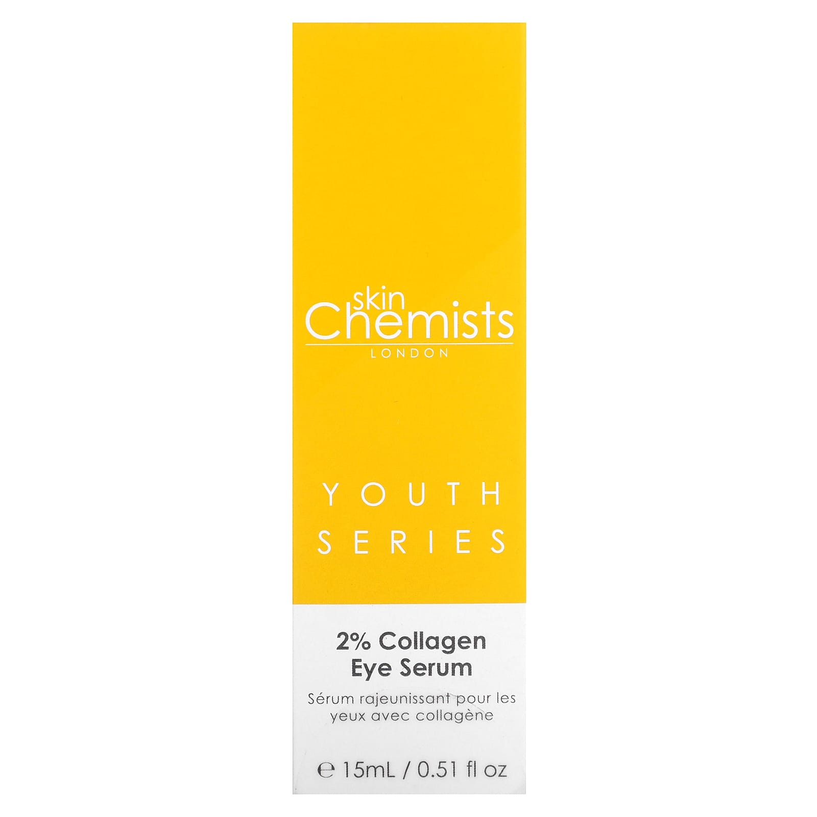 skinChemists, Youth Series, сыворотка для кожи вокруг глаз с 2% коллагеном, 15 мл (0,51 жидк. унции)