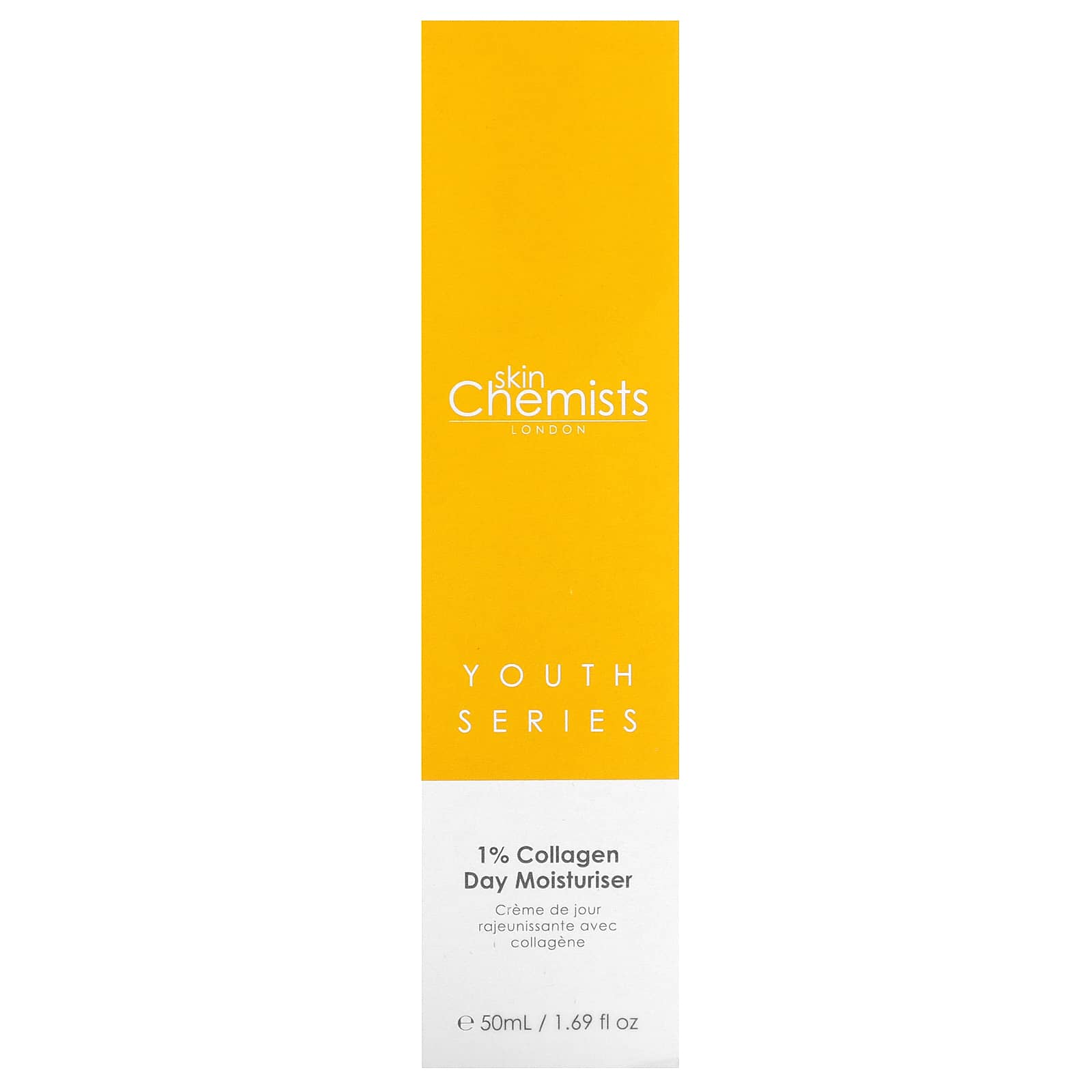 skinChemists, Youth Series, дневное увлажняющее средство с 1% коллагеном, 50 мл (1,69 жидк. Унции)