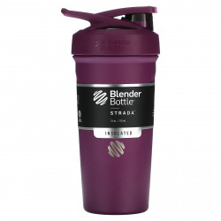 Blender Bottle, Strada, с изоляцией из нержавеющей стали, слива, 710 мл (24 унции)