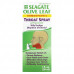 Seagate, Спрей для горла с листом оливы, без вкуса, 1 жидкая унция (30 мл)