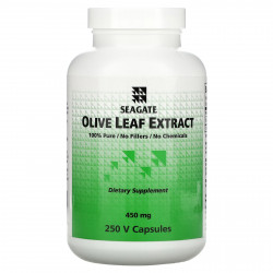 Seagate, Экстракт оливковых листьев, 450 мг, капсулы по 250 В