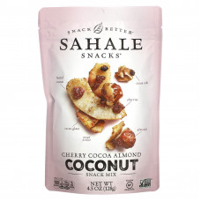 Sahale Snacks, Смесь снеков, вишня, какао, миндаль и кокос, 128 г (4,5 унции)