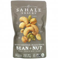 Sahale Snacks, Snack Mix, Белый чеддер, фасоль черного перца + орех, 4 унции (113 г)