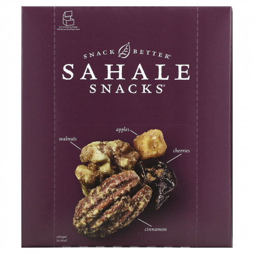 Sahale Snacks, Глазированный батончик, кленовые орехи и пекан, 9 упаковок, 1,5 унции (42,5 г)
