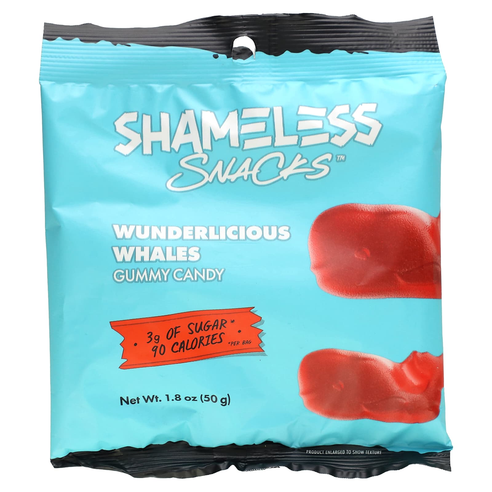 Shameless Snacks, жевательные конфеты Wanderlicious Whales, 6 пакетиков по 50 г (1,8 унции)