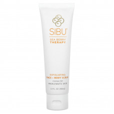 Sibu Beauty, Sea Berry Therapy, отшелушивающий скраб для лица и тела, 100 мл (3,3 жидк. Унции)