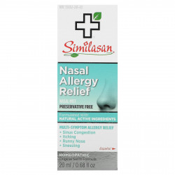 Similasan, Назальный аэрозоль от аллергии, 0.68 жидких унций (20мл)