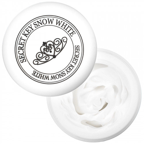 Secret Key, Snow White Cream, отбеливающий крем, 50 г (1,76 унции)