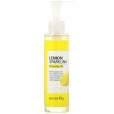 Secret Key, Очищающее масло Lemon Sparkling Cleansing Oil, 5,07 жидких унций (150 мл)
