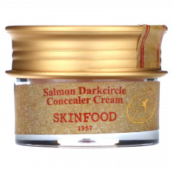 SKINFOOD, крем-консилер от темных кругов с лососем, No 1 для цветения лосося, 10 г (0,35 унции)