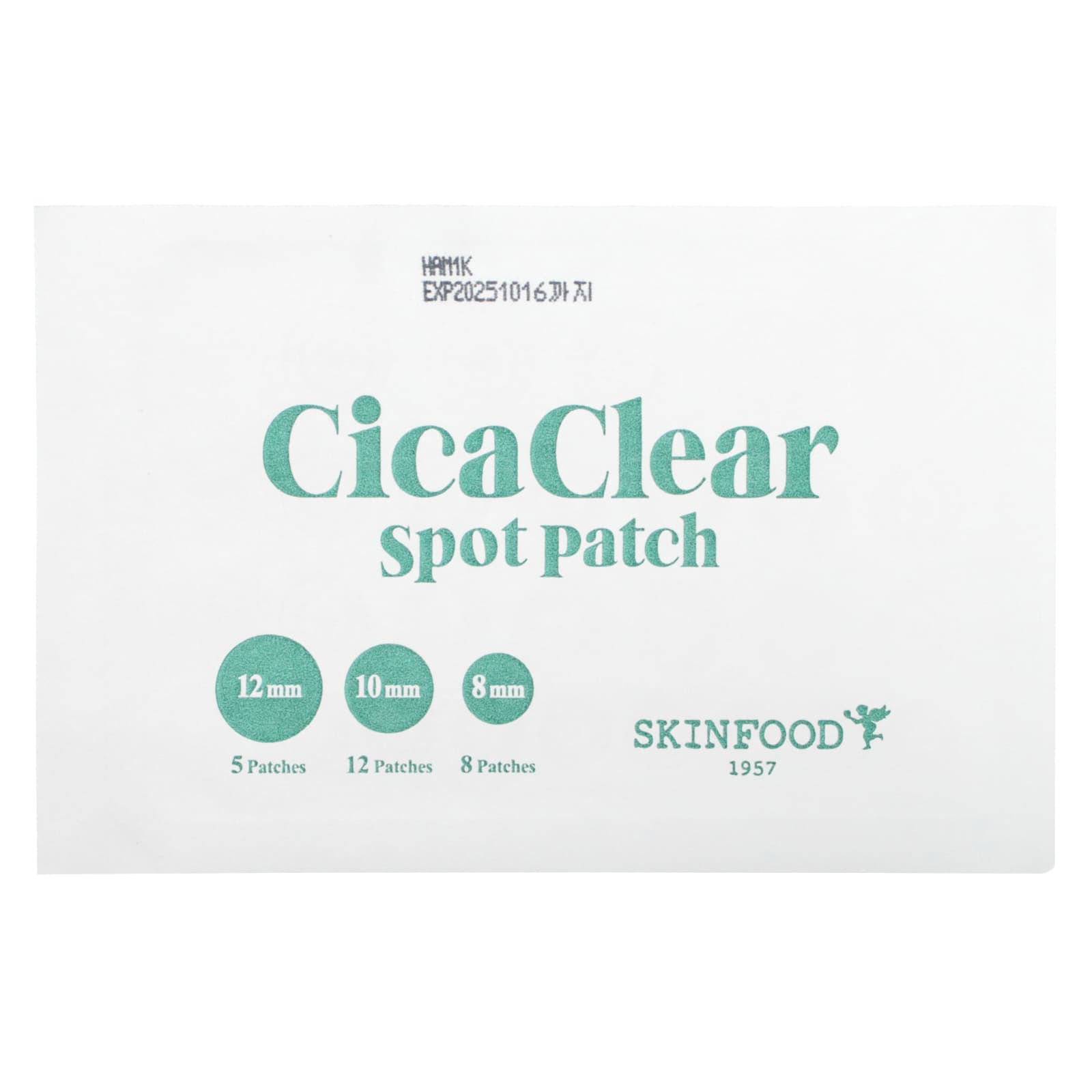 SKINFOOD, CicaClear Spot Patch, 100 патчей