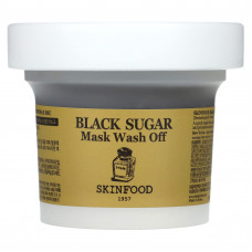 SKINFOOD, Смываемая маска с черным сахаром, 120 г (4,23 унции)
