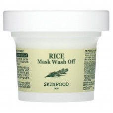 SKINFOOD, Смываемая рисовая маска, 120 г (4,23 унции)