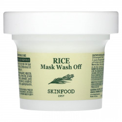 SKINFOOD, Смываемая рисовая маска, 120 г (4,23 унции)