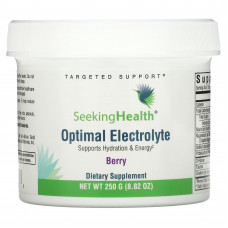 Seeking Health, Optimal Electrolyte, ягодный, 250 г (8,82 унции)