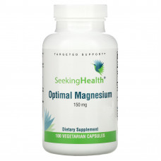 Seeking Health, Optimal Magnesium, 150 мг, 100 вегетарианских капсул