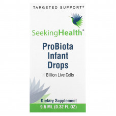 Seeking Health, ProBiota, капли для младенцев, 9,5 мл (0,32 жидк. Унции)