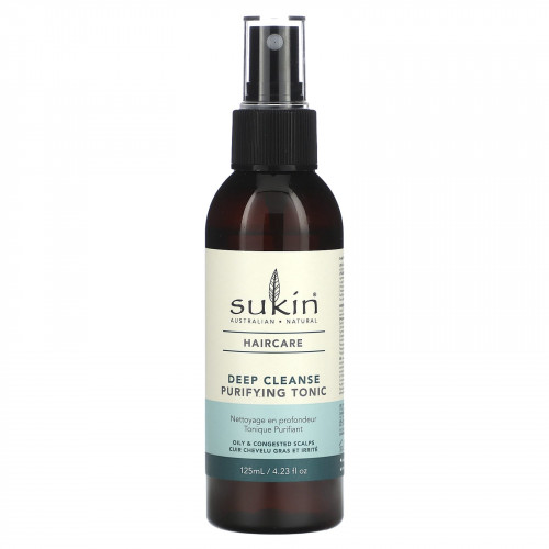 Sukin, Haircare, глубоко очищающий тоник, 125 мл (4,23 жидк. Унции)