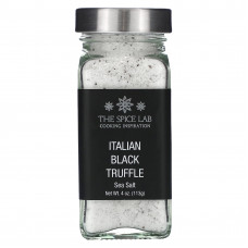 The Spice Lab, итальянская морская соль с черным трюфелем, 113 г (4 унции)