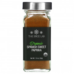 The Spice Lab, Органическая испанская сладкая паприка, 53 г (1,9 унции)