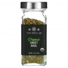 The Spice Lab, Органический базилик, 14 г (0,5 унции)