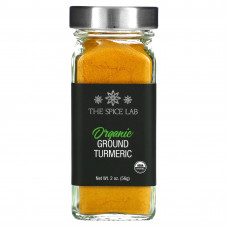 The Spice Lab, Органическая молотая куркума, 56 г (2 унции)