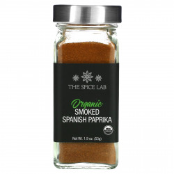 The Spice Lab, Органическая копченая испанская паприка, 53 г (1,9 унции)
