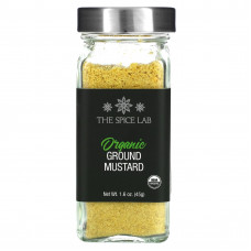 The Spice Lab, Органическая молотая горчица, 45 г (1,6 унции)