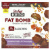 SlimFast, Keto Fat Bomb Snack Cluster, карамель, орехи и шоколад, 14 штук, 20 г (0,7 унции)