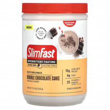 SlimFast, Прерывистое голодание, смесь для снеков, двойной шоколадный торт, 320 г (11,3 унции)