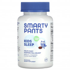 SmartyPants, Kids Sleep, без сахара, для детей от 4 лет, арбуз, 25 жевательных таблеток
