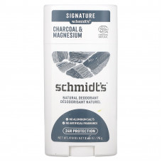 Schmidt's, Натуральный дезодорант, древесный уголь и магний, 75 г (2,65 унции)